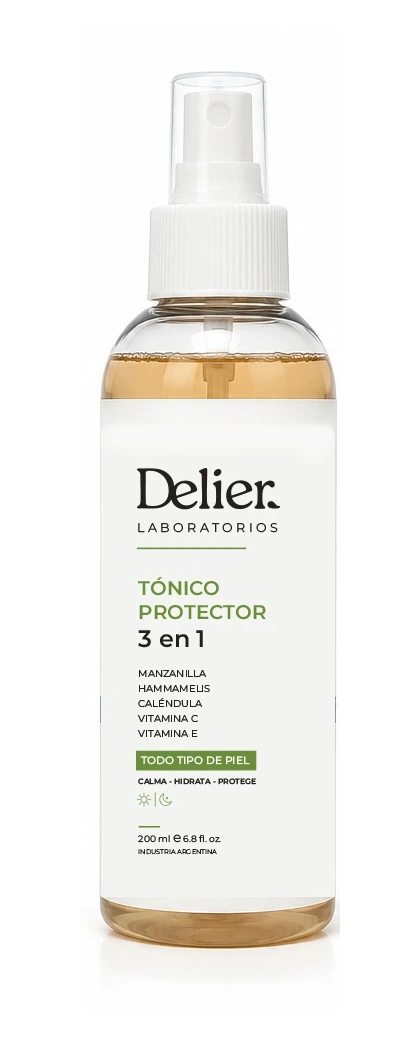 Tónico Protector 3 en 1 Delier, envase oficial de 200 ml